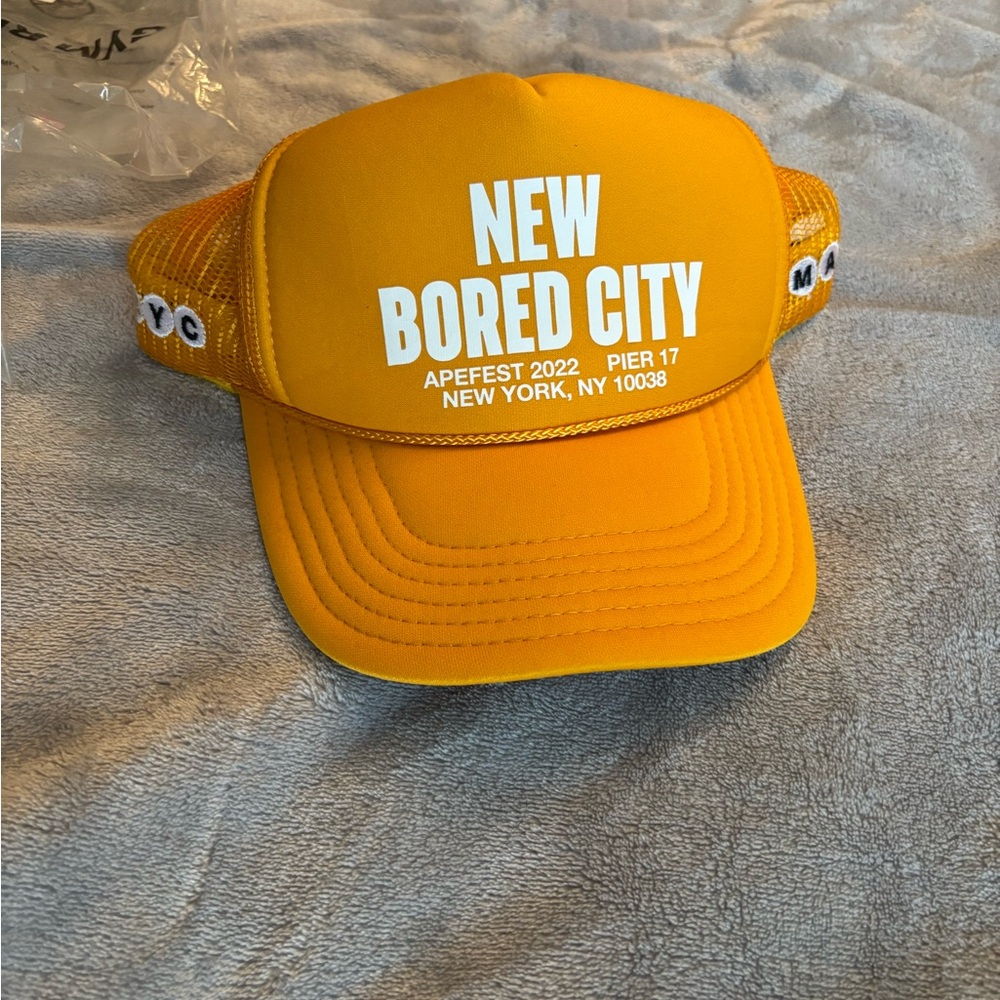 New Bored City Trucker Hat 2022 ApeFest NYC